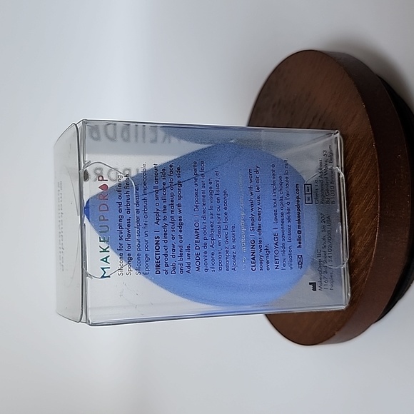 Blue Makeup Drop Hybrid - Silicone Pad & Blending Sponge - Picture 5 of 10